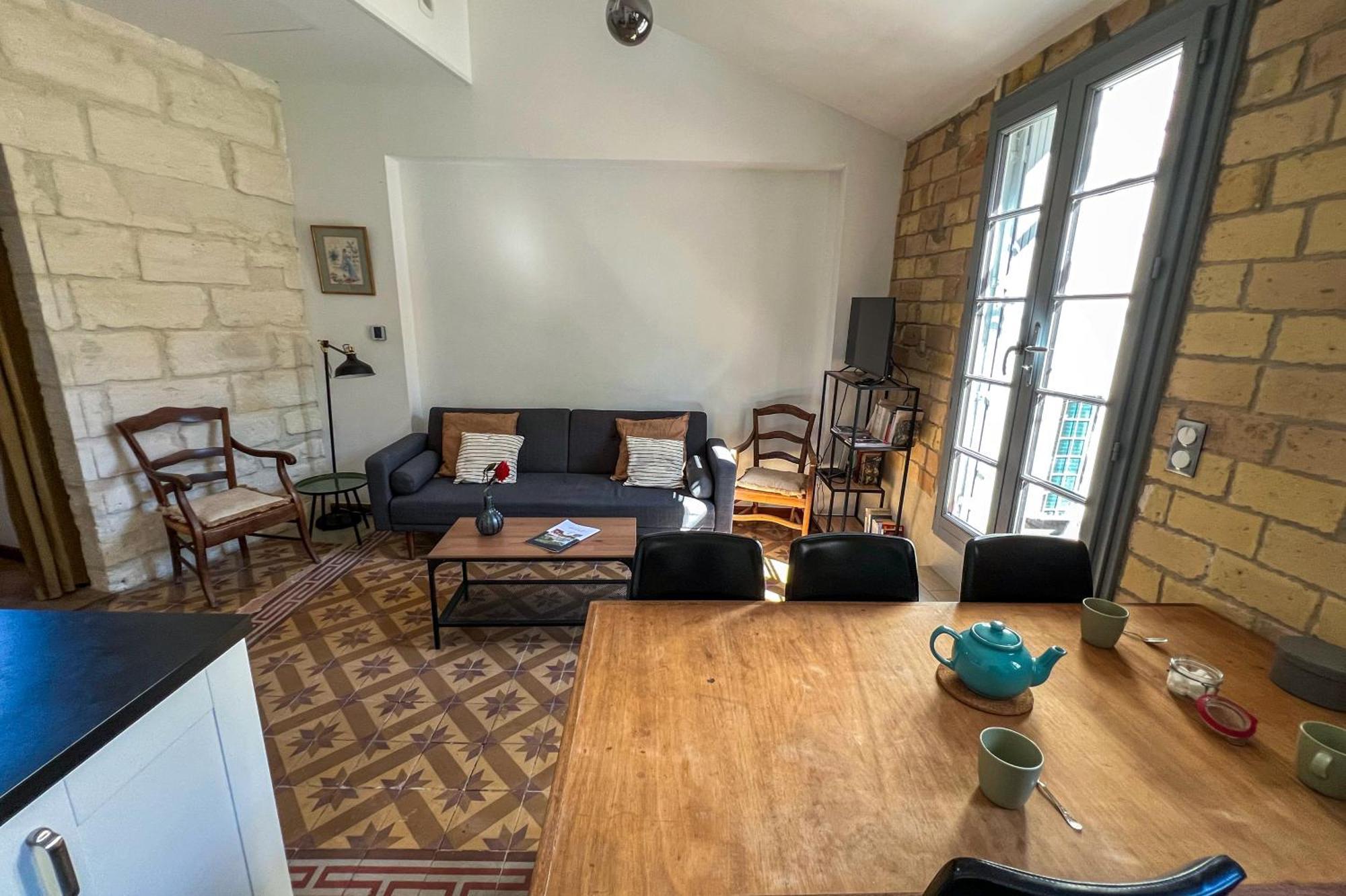 Ac - Private Exterior - Duplex Quartier Des Artistes Apartment อาวีญง ภายนอก รูปภาพ