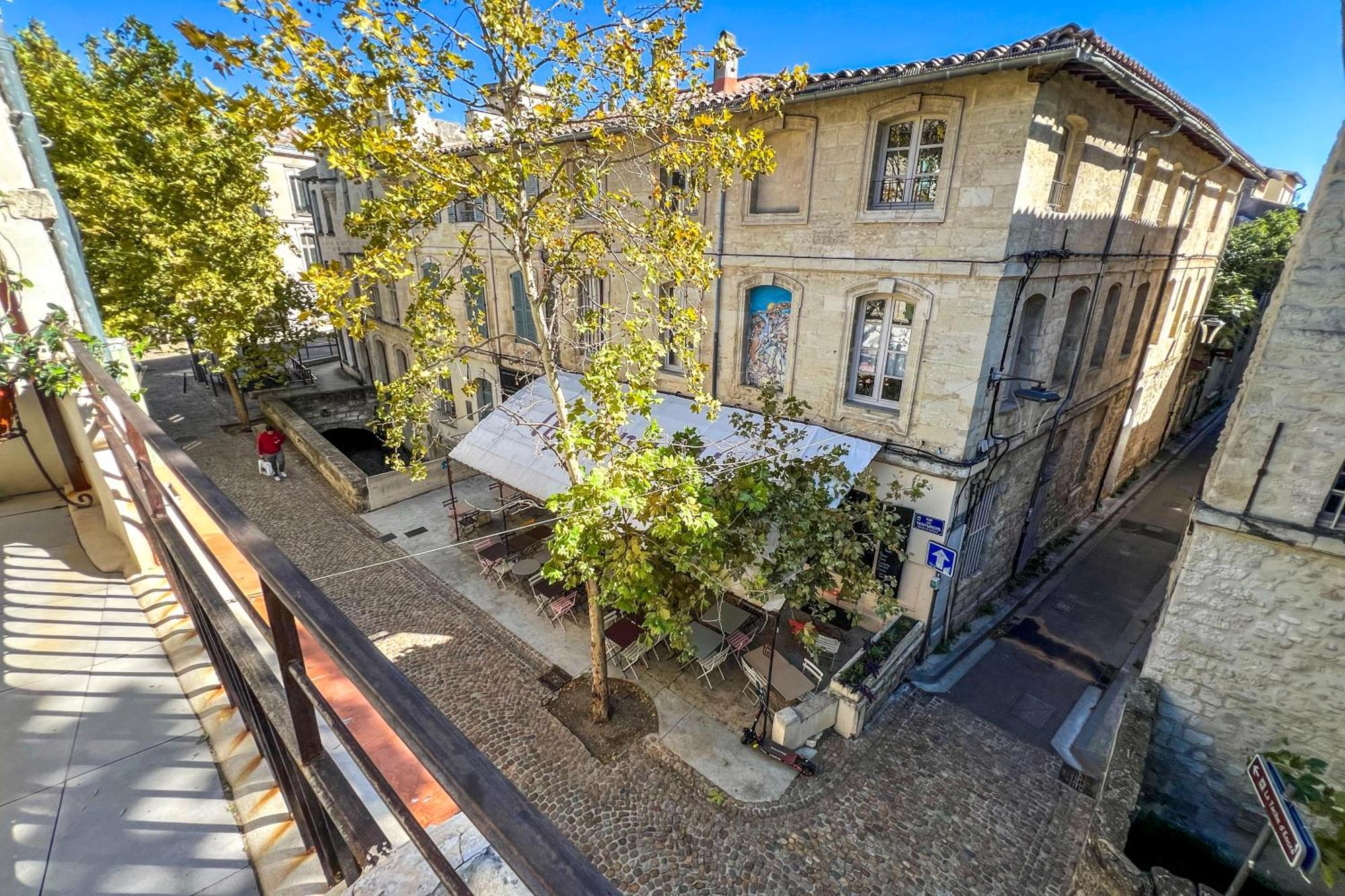 Ac - Private Exterior - Duplex Quartier Des Artistes Apartment อาวีญง ภายนอก รูปภาพ