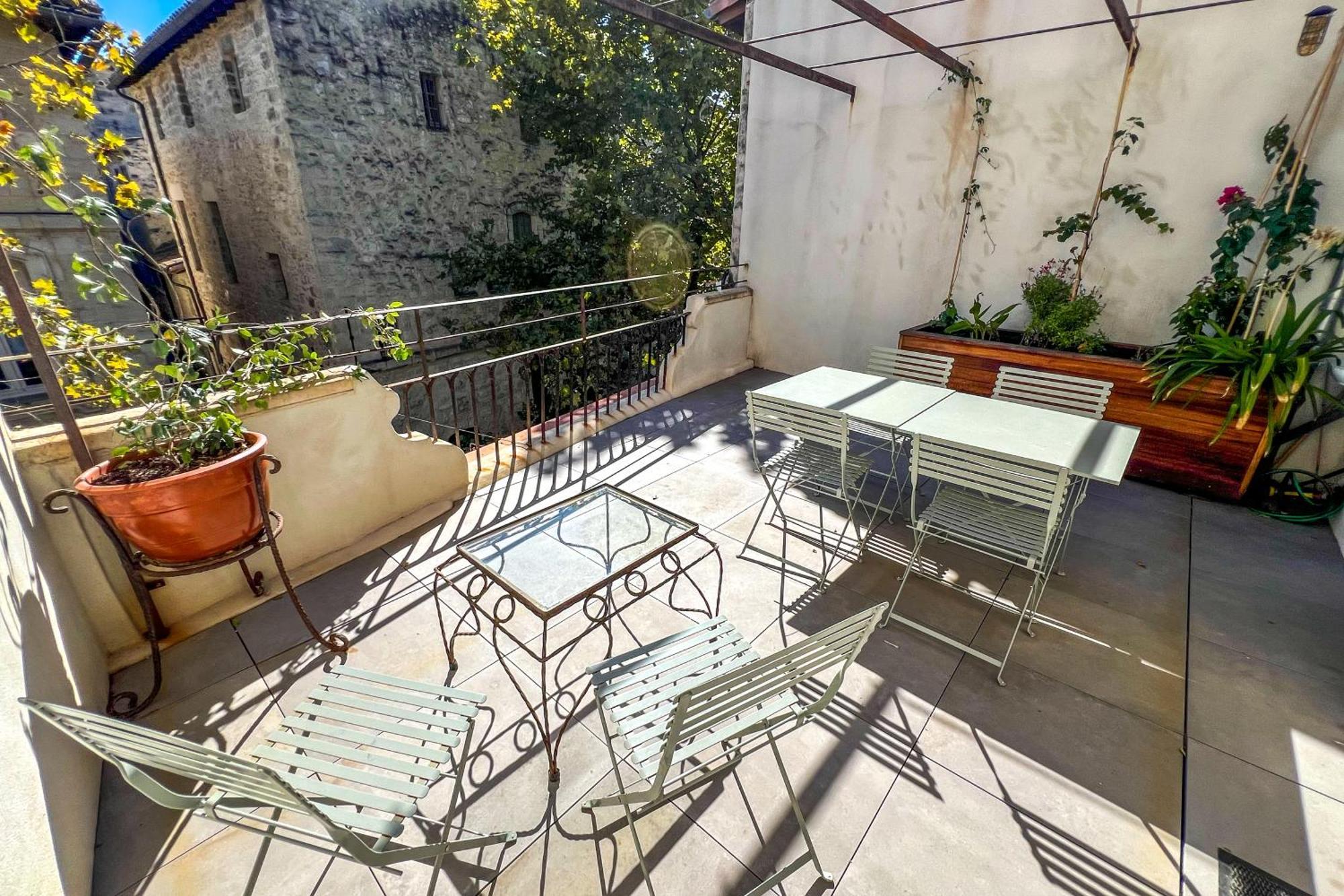 Ac - Private Exterior - Duplex Quartier Des Artistes Apartment อาวีญง ภายนอก รูปภาพ